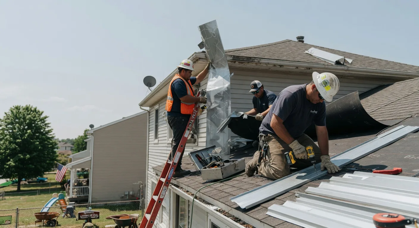 Metal Roof Repair in Bladensburg, OH